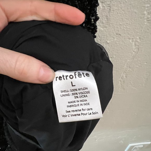 Retrofete Midnight Sparkle Midi Dress - Picture 9 of 16